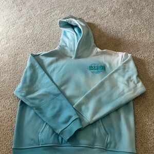 Kids Blue Gradient Hoodie